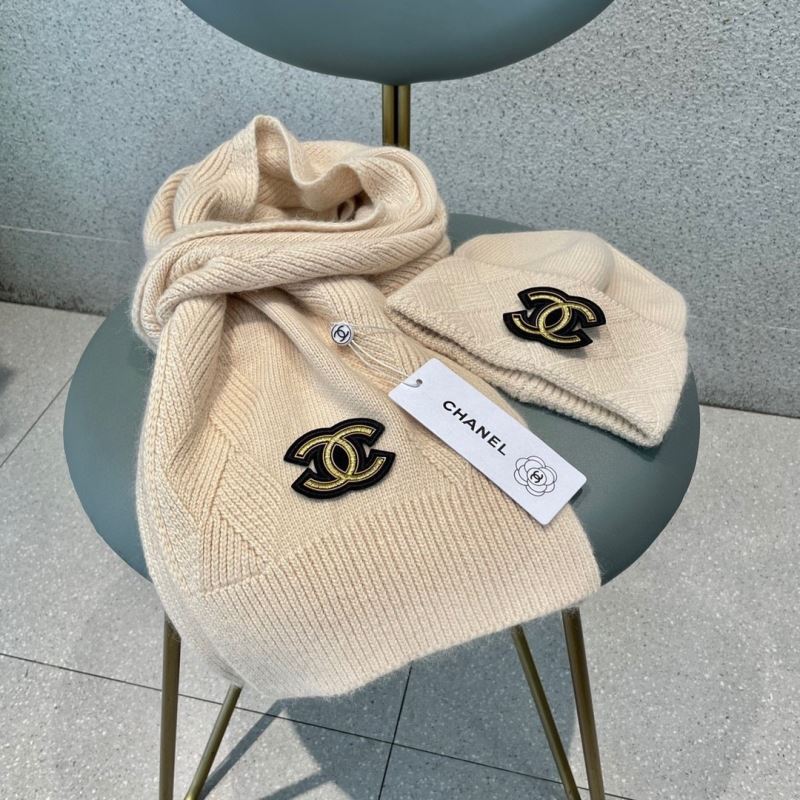 Chanel Caps Scarfs